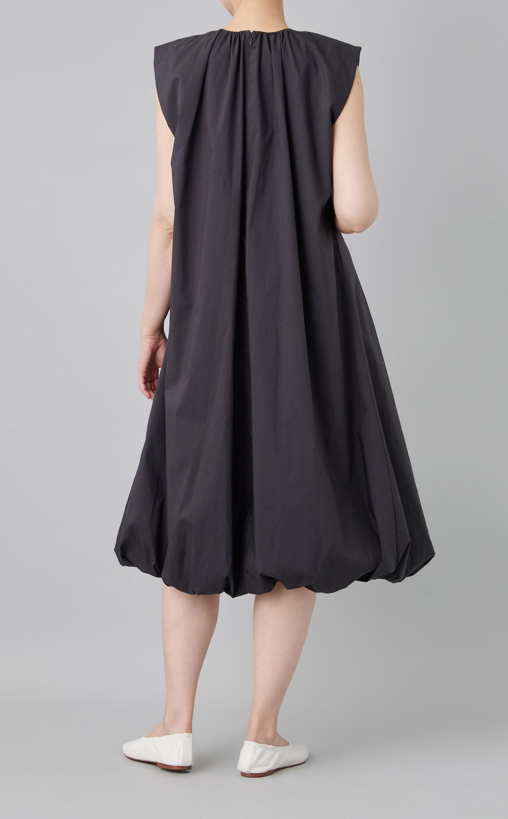 コットンシャーリングワンピース