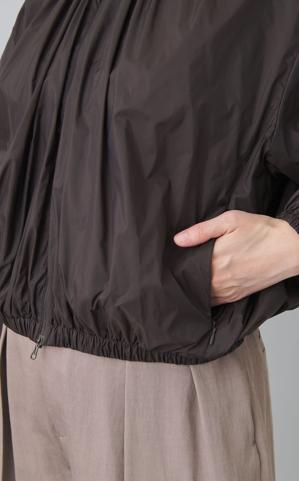 ネックシャーリングブルゾン