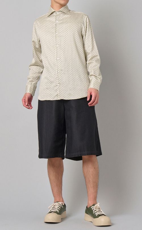 HITOYOSHIダブルネームシャツ