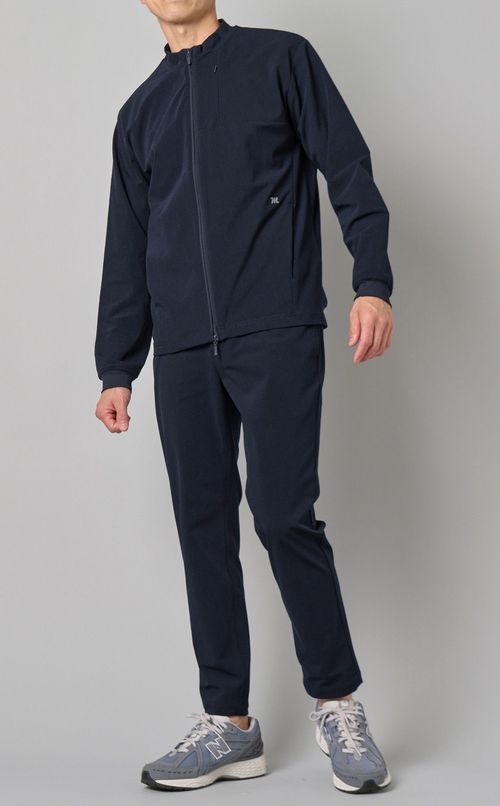 トリコットジップブルゾン