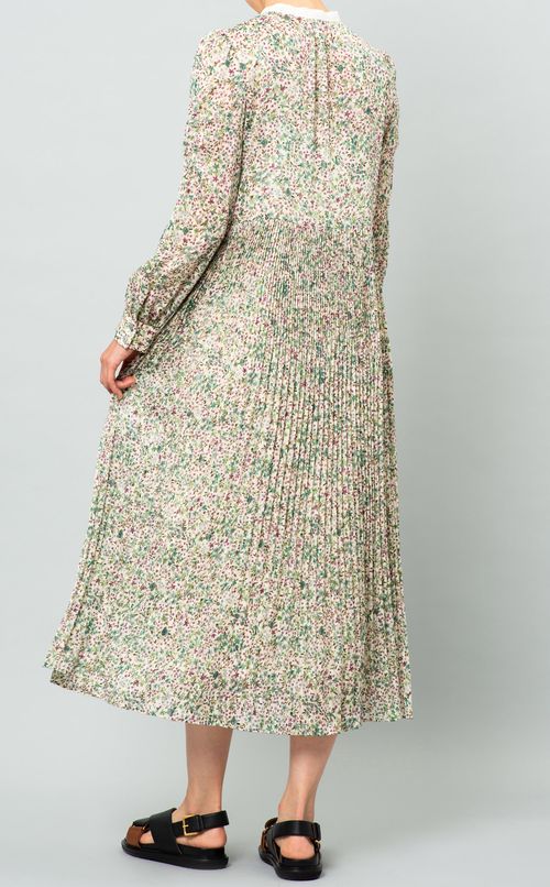 フラワープリントヨークワンピース