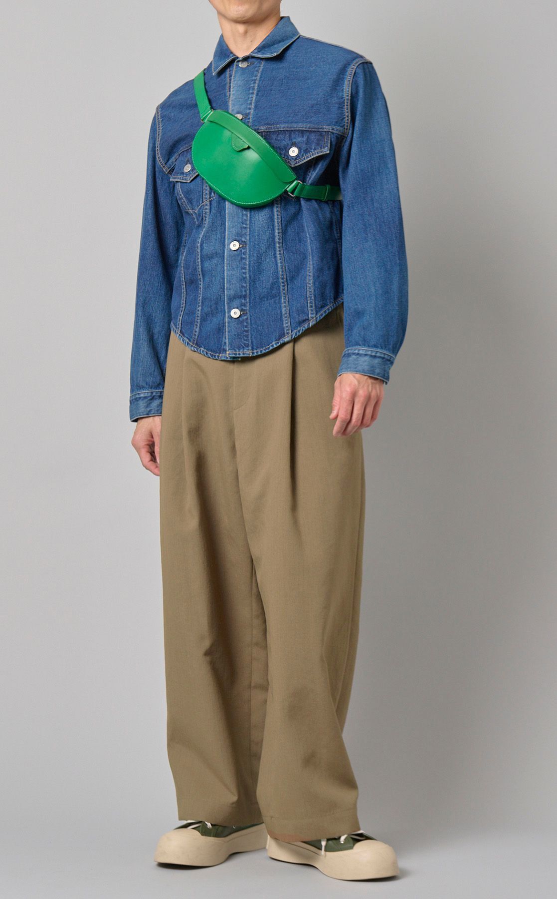 Traditional Weatherwear｜タッサータックワイドパンツ