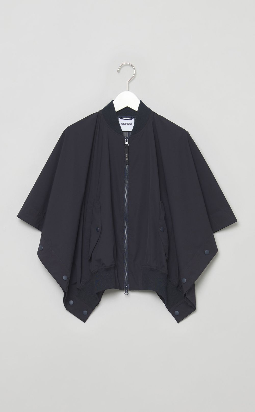 ナイロンMA-1ケープブルゾン