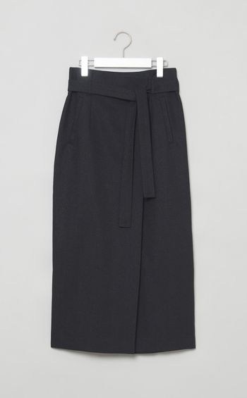 ラップロングタイトスカート