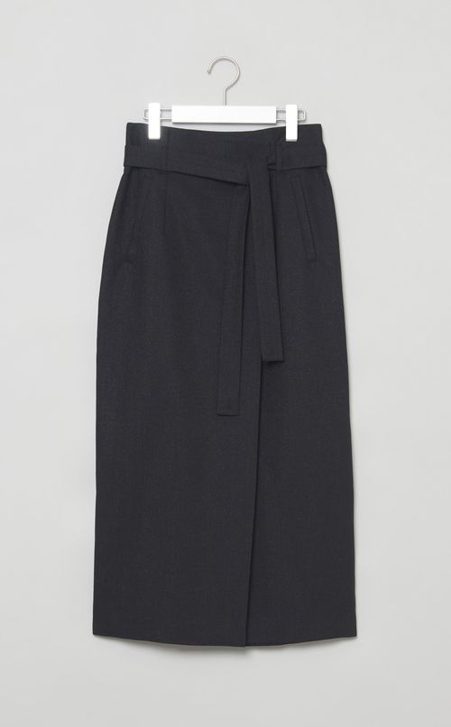 ラップロングタイトスカート