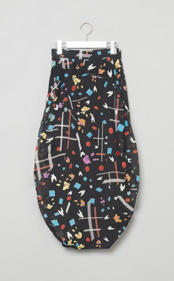 ウィンドブローマルチボールスカート