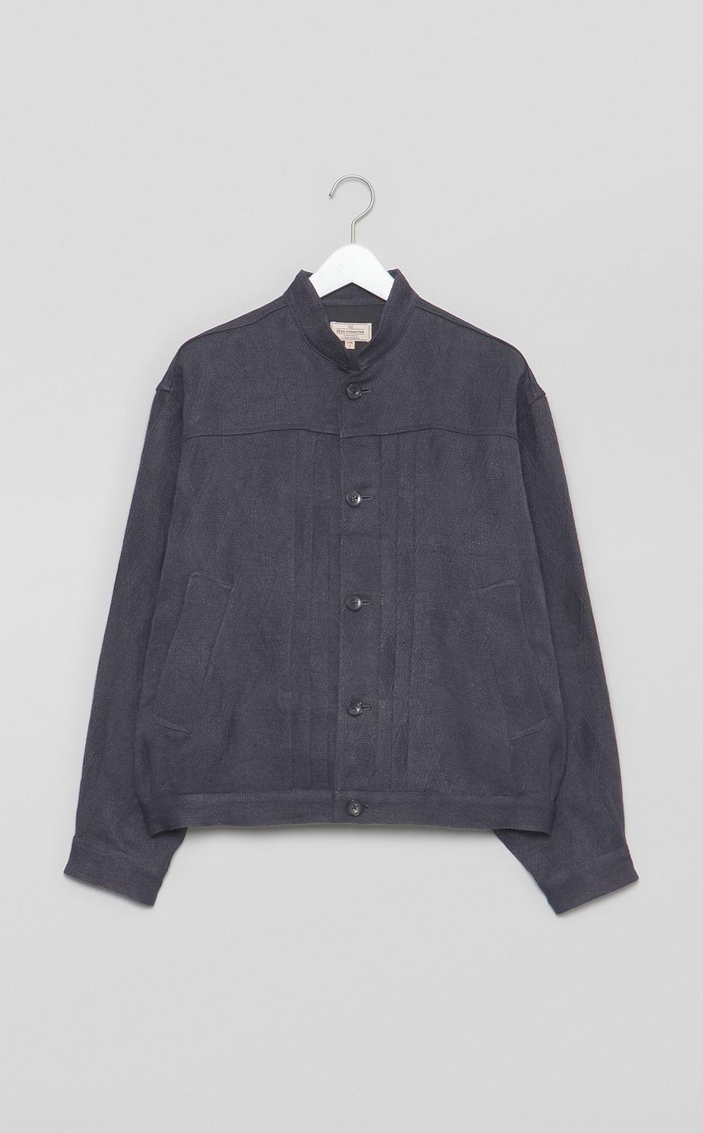 リネンジャカードショートワークブルゾン