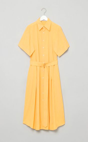 スクエアスリーブドレス