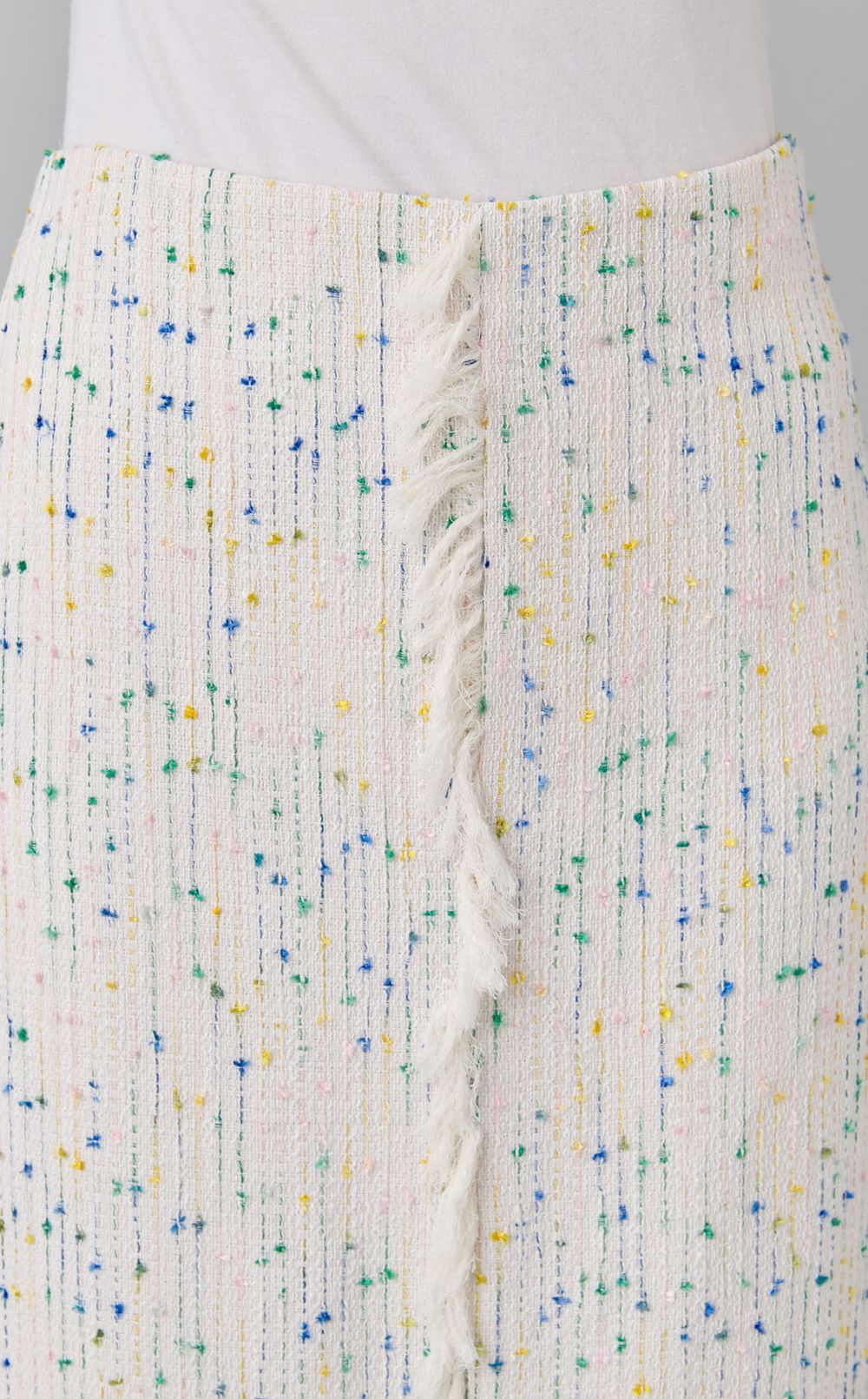 ミックスヤーンIラインスカート