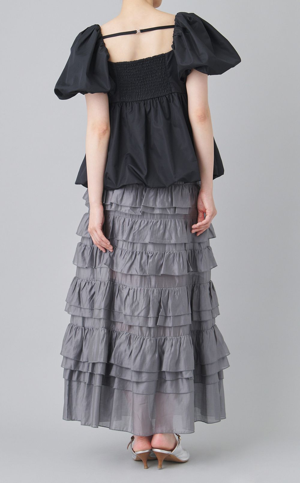 バルーンスリーブブラウス