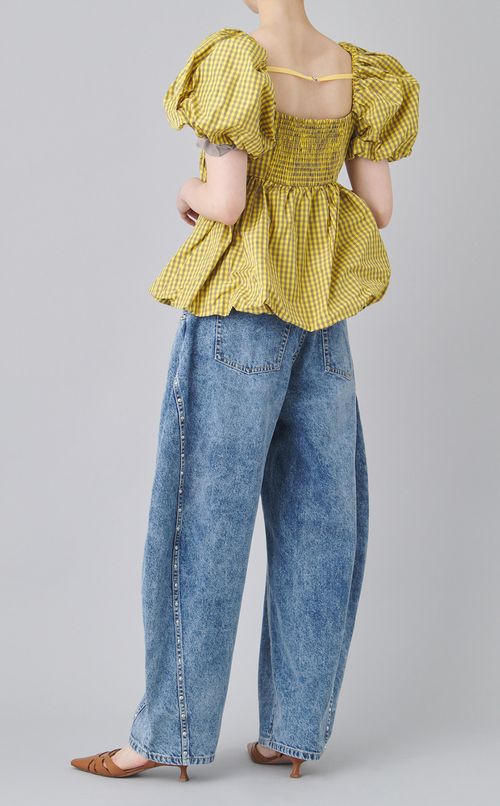 バルーンスリーブブラウス