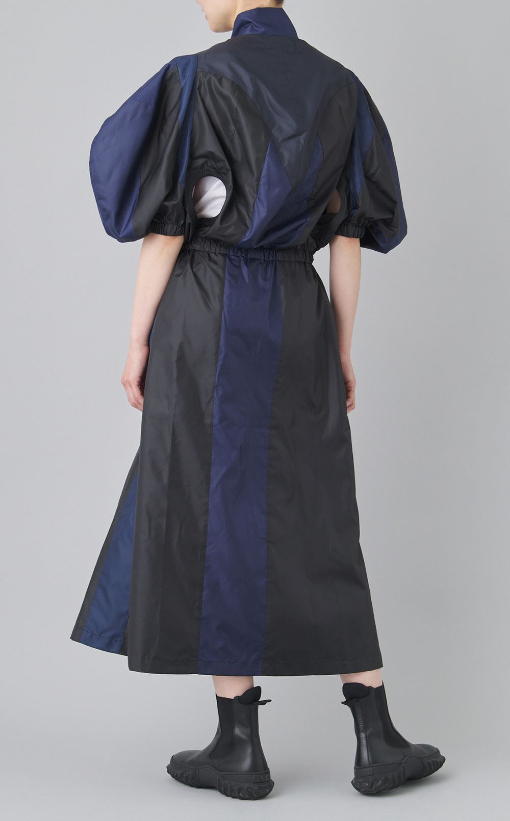 パネルウィンドブレーカーワンピース