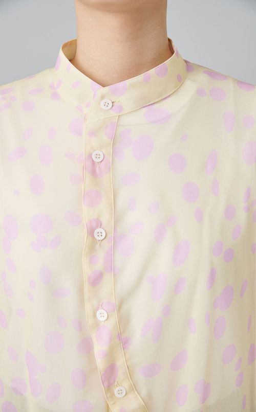 ウィンドブロードットボールブラウス