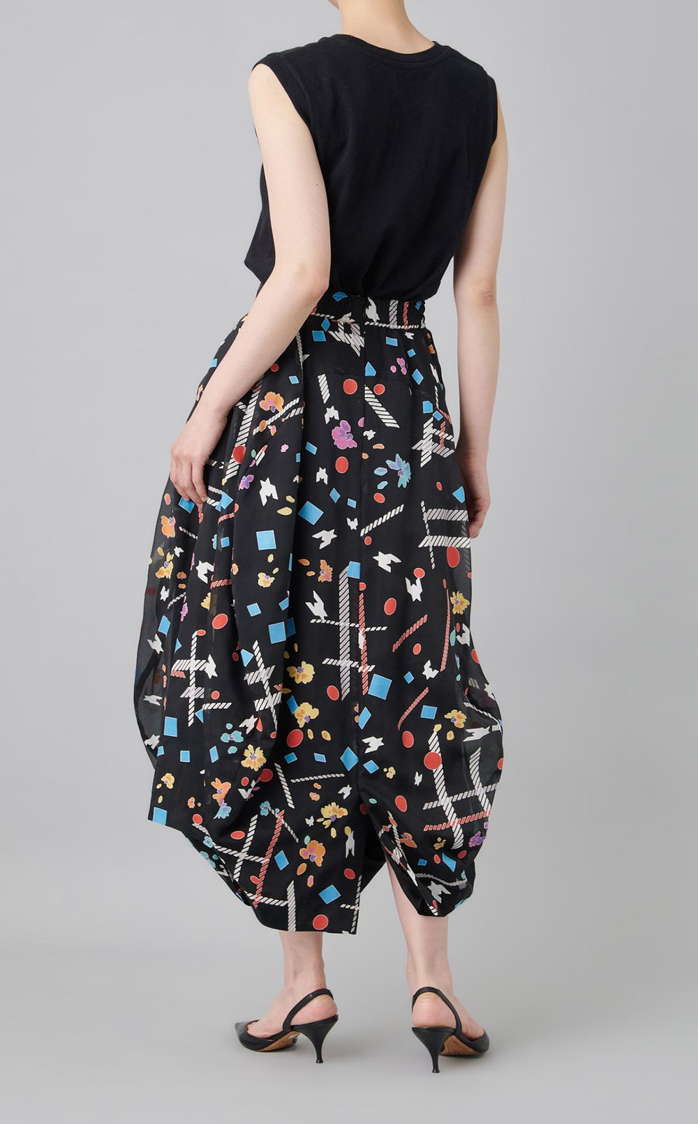 ウィンドブローマルチボールスカート