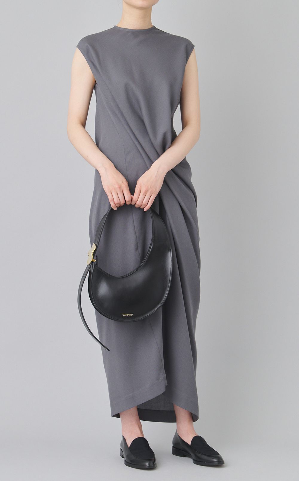 LULEAサマーウールギャザーワンピース