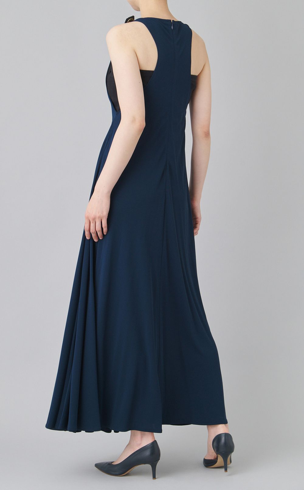 LEASHノースリーブジャージワンピース