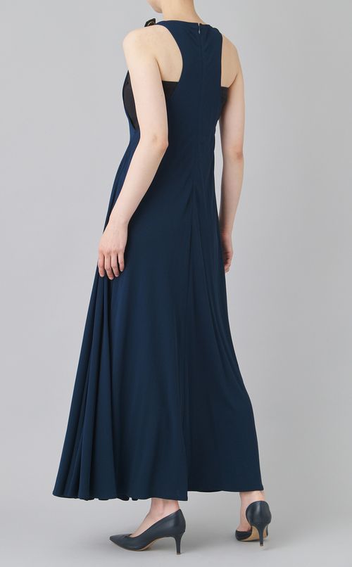 LEASHノースリーブジャージワンピース