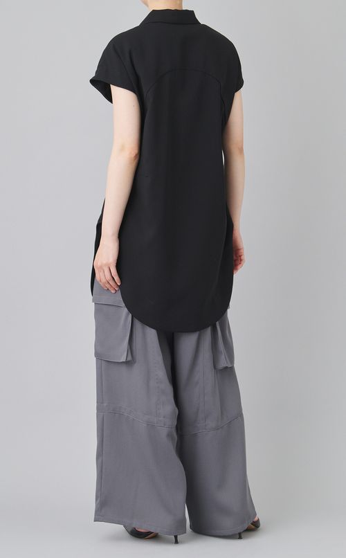 LIMAサマーウールハイネックブラウス