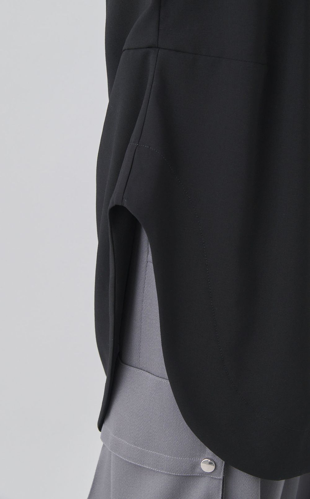 LIMAサマーウールハイネックブラウス