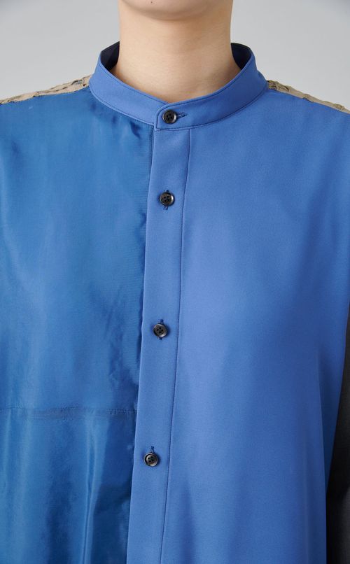 【reADdress】リメイクスタンドカラーシャツ