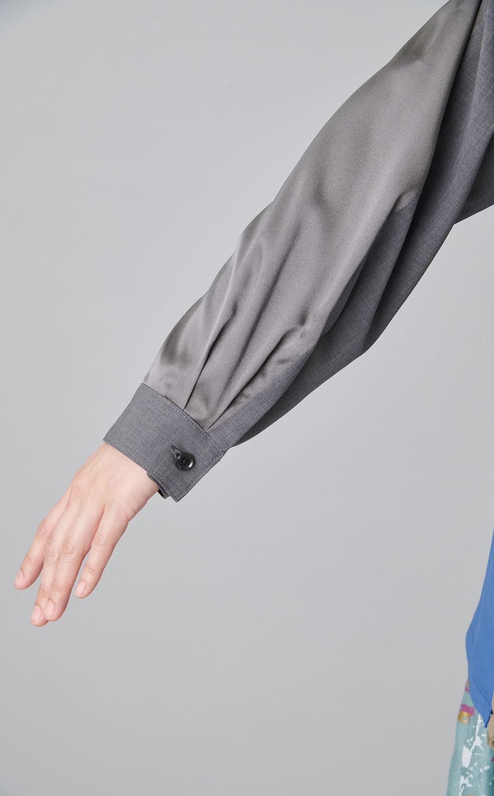 【reADdress】リメイクスタンドカラーシャツ