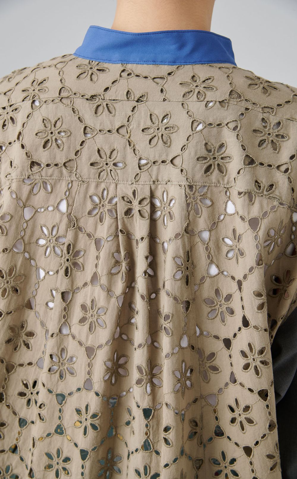 【reADdress】リメイクスタンドカラーシャツ