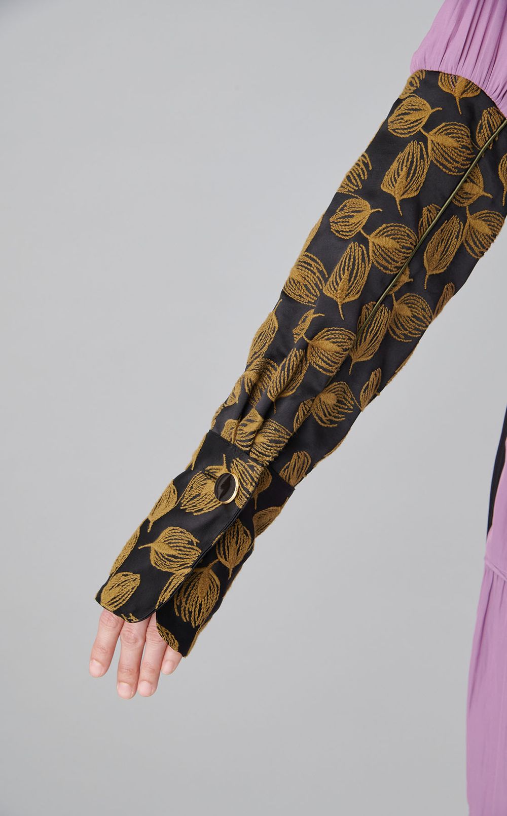 【reADdress】フラワープリントドッキングワンピース