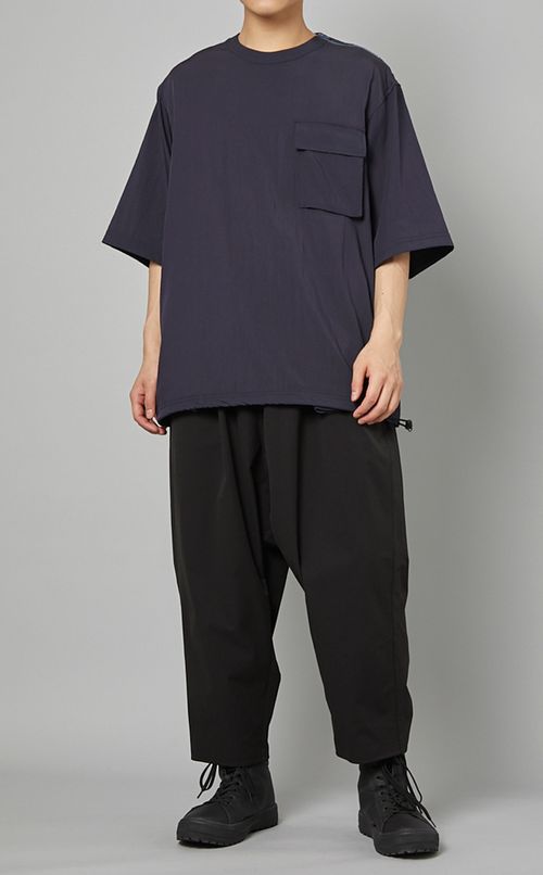 クルーネックポケットTシャツ