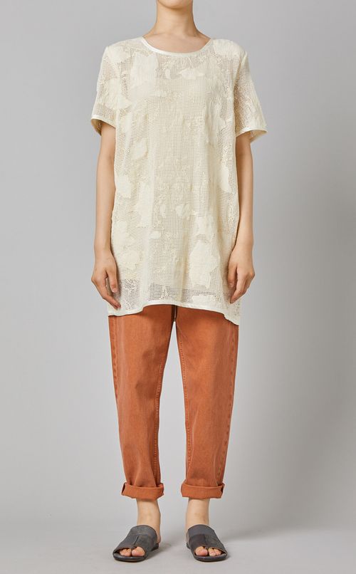 フラワーレースプルオーバー