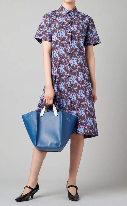 レザートートハンドバッグ