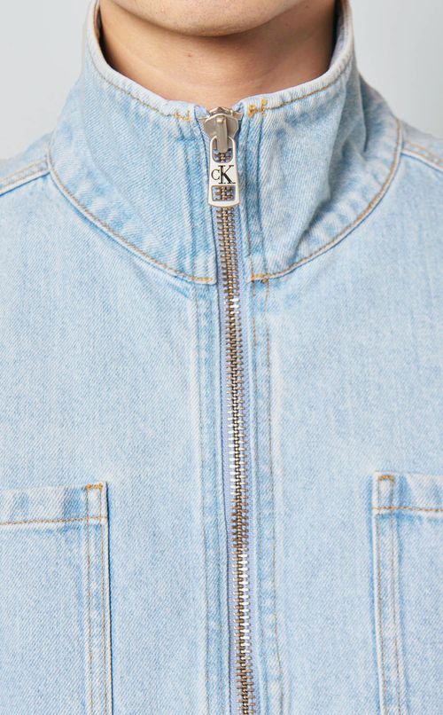 デニムウインドブレーカー