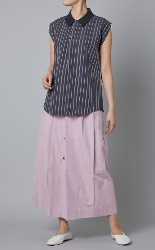 コットンギャザーロングスカート