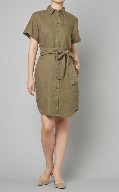 ウエストマークワンピース