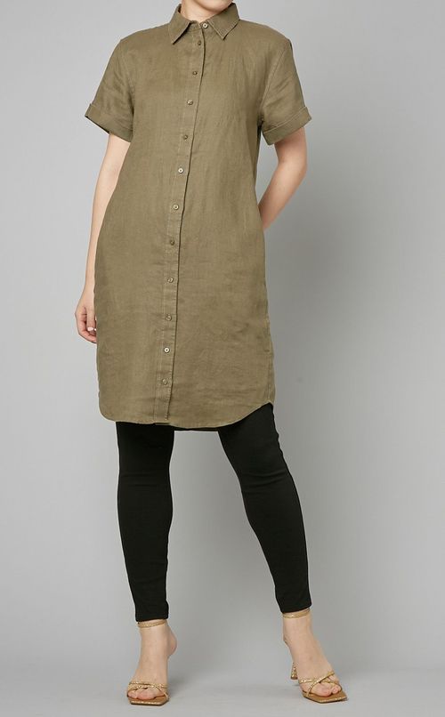 ウエストマークワンピース