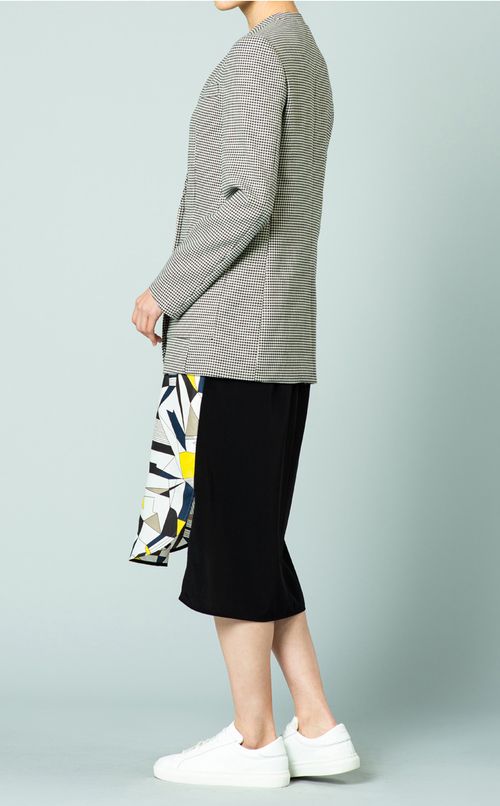 オーバーサイズノーカラージャケット