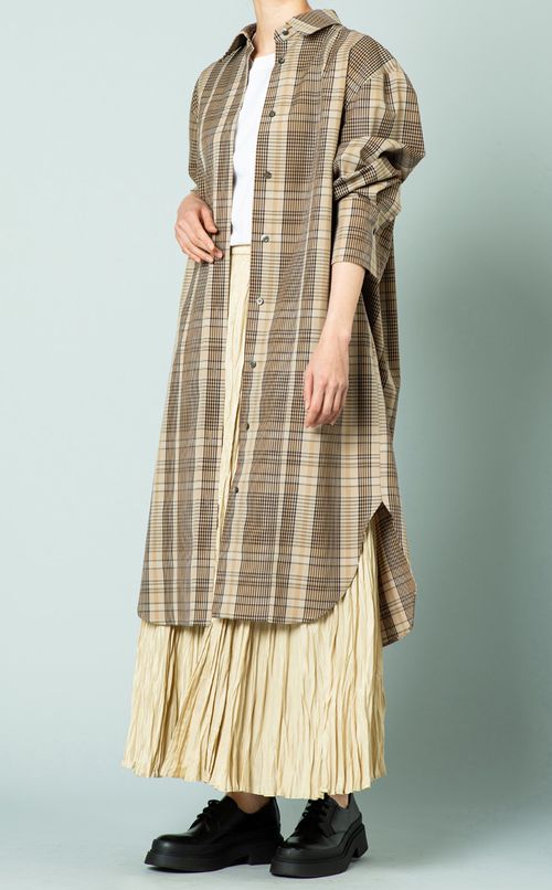 シルクミディスカート