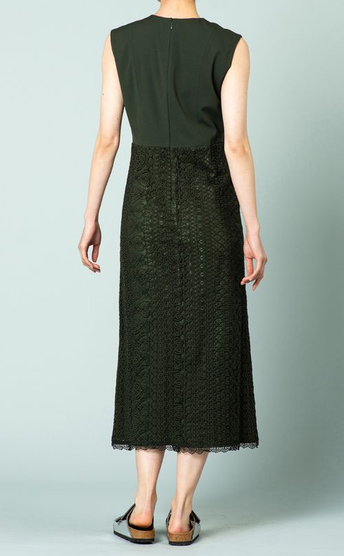 コンビネーションノースリーブワンピース