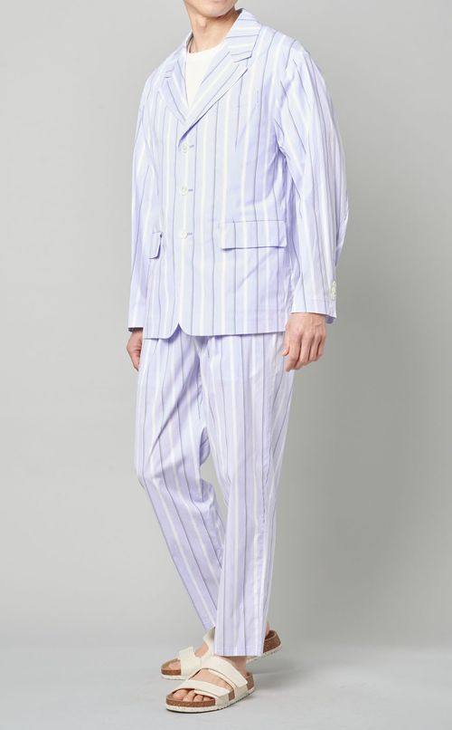 コットンナイロンストレッチパンツ