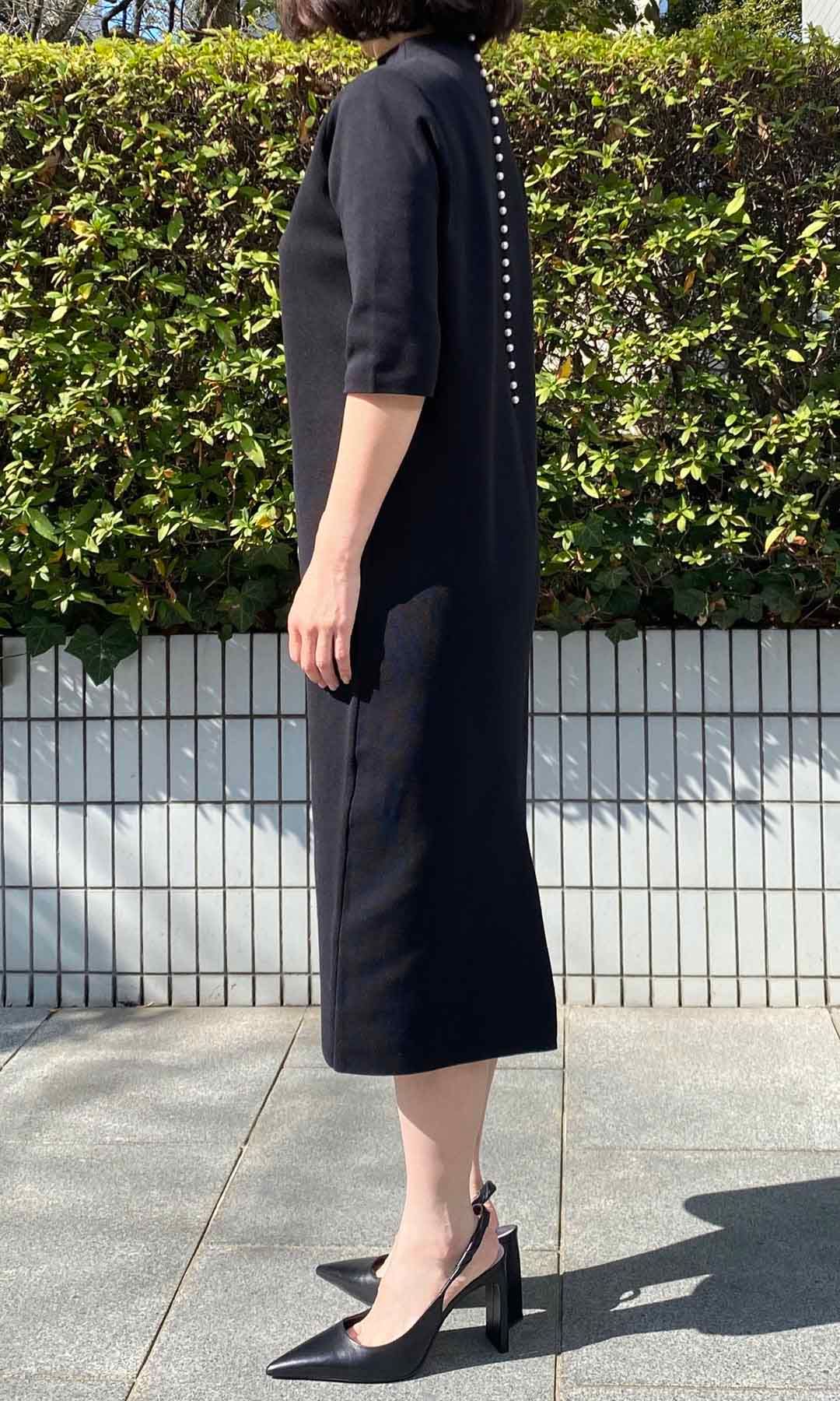 Ballsey｜バックパールワンピース