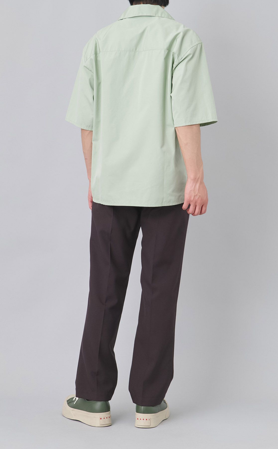 MARNI｜エンブロイダリーオープンカラーシャツ