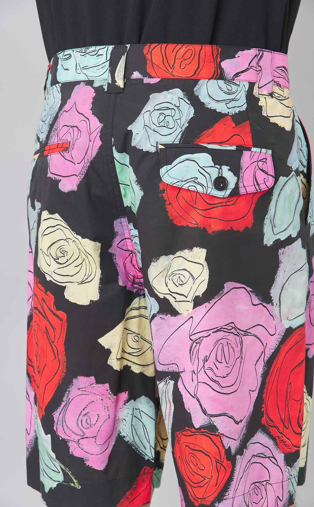 ローズプリントショートパンツ