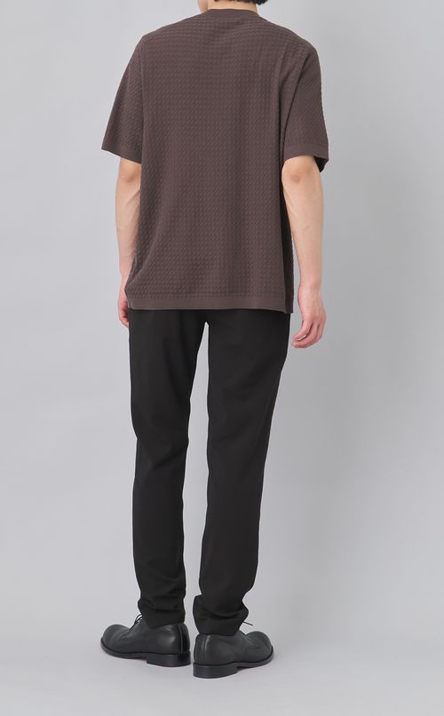 ショートスリーブコットンニット