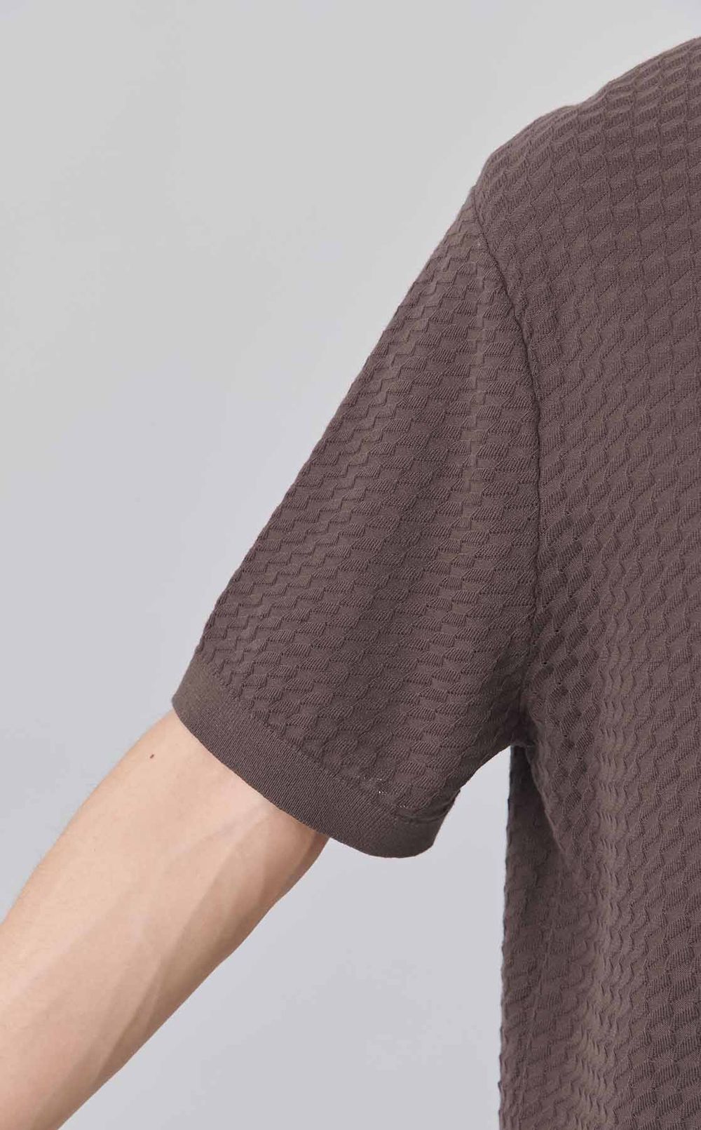 ショートスリーブコットンニット