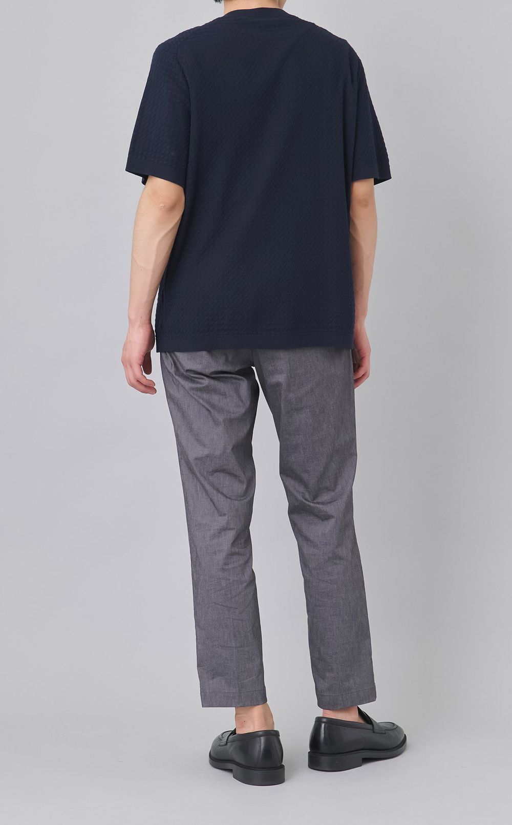 ショートスリーブコットンニット