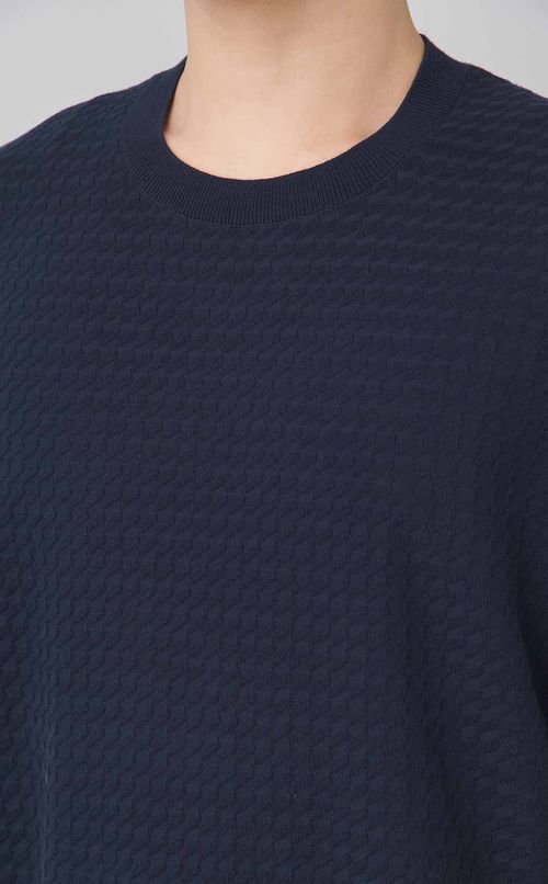 ショートスリーブコットンニット