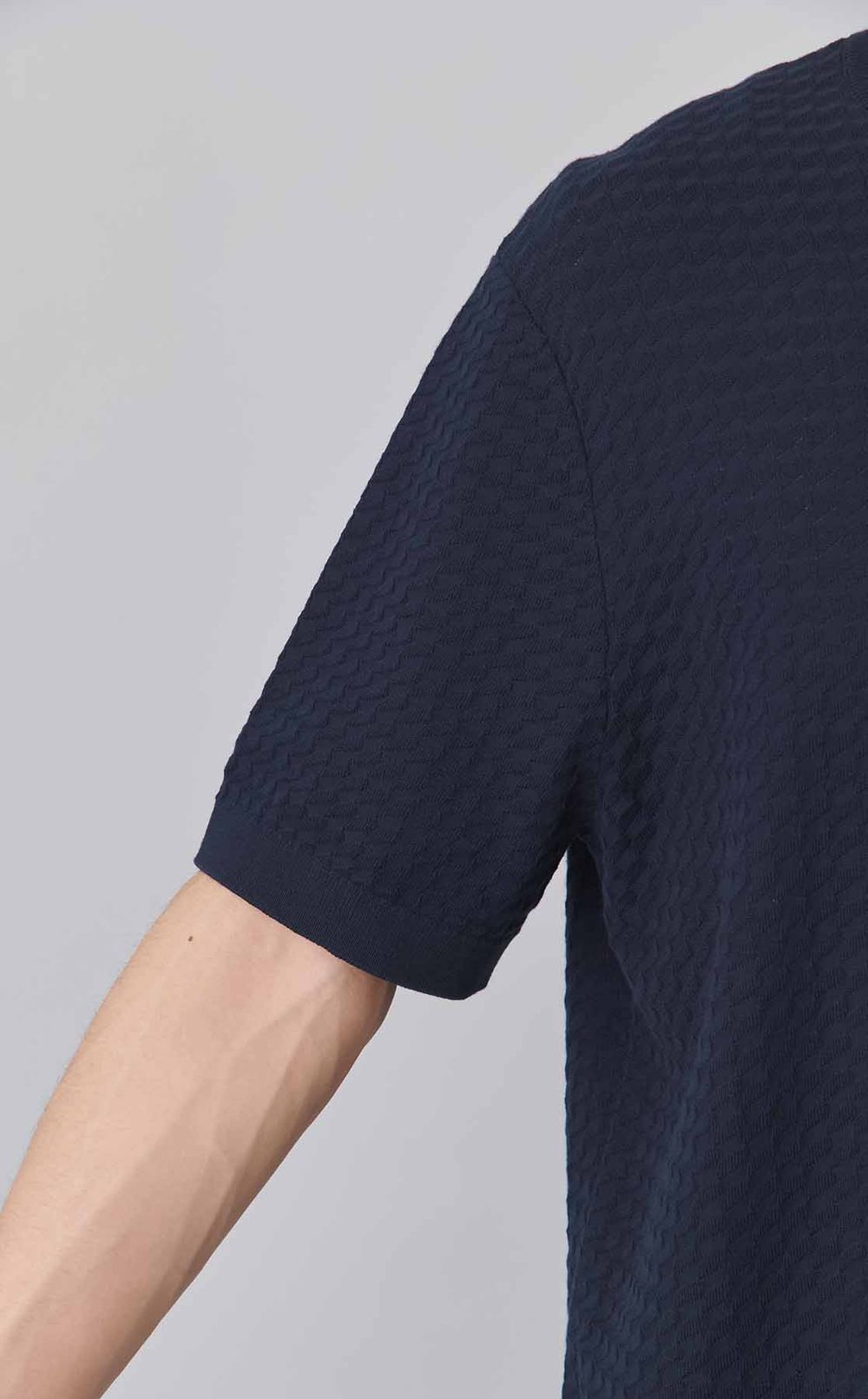 ショートスリーブコットンニット