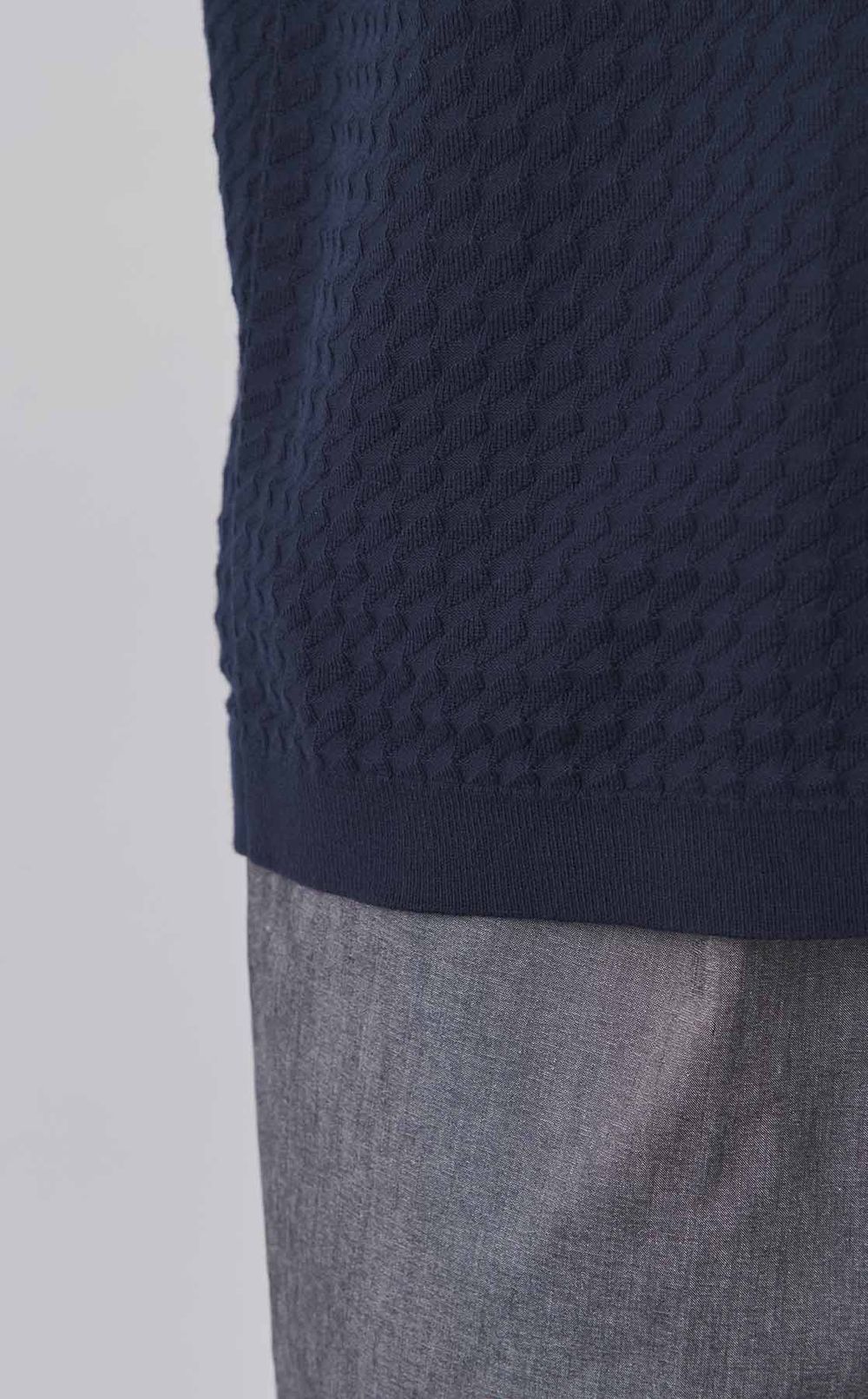 ショートスリーブコットンニット