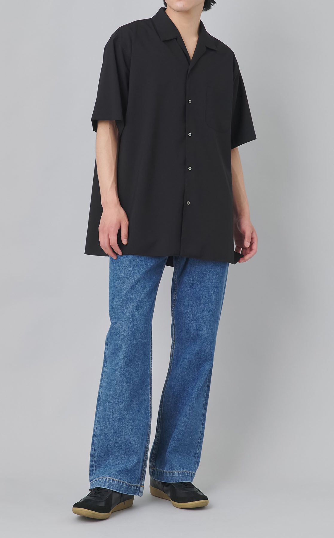 MARKAWARE｜イタリアンオープンカラーシャツ