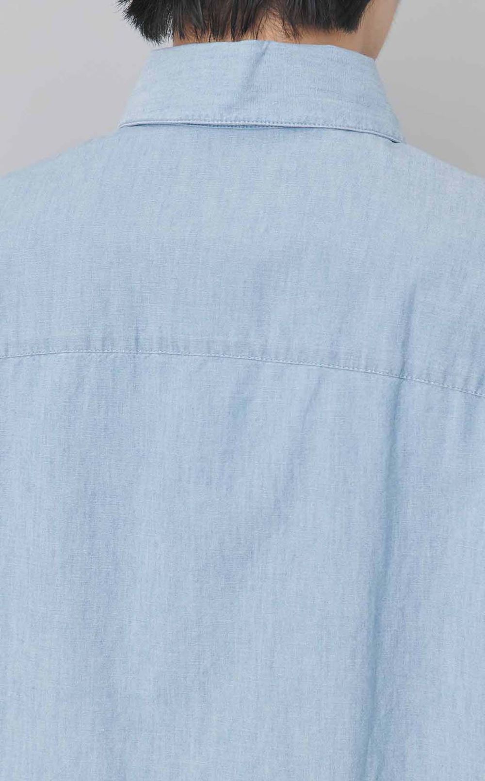 レギュラーカラーショートスリーブシャツ