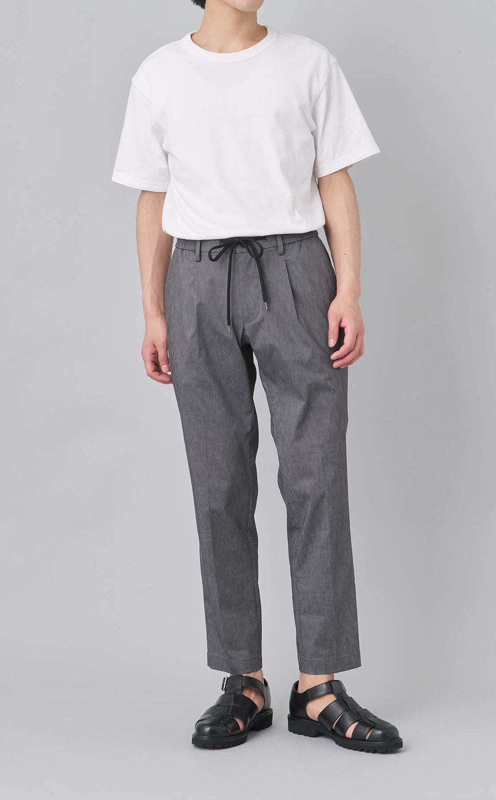 ストレッチリネンパンツ